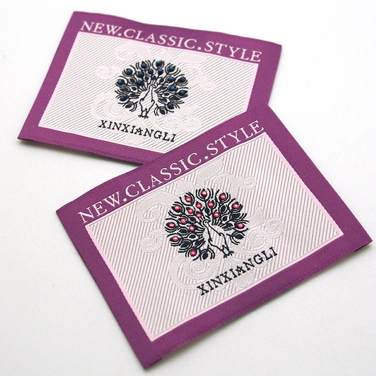 源頭廠家批發(fā)個性家紡logo織嘜 服裝貼布織標(biāo) 商標(biāo)來圖免費設(shè)計